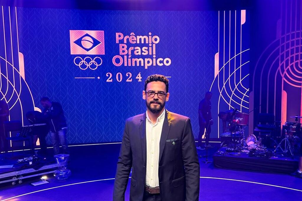 Secretário Gilvan Ribeiro participa do Prêmio Brasil Olímpico no Rio de Janeiro