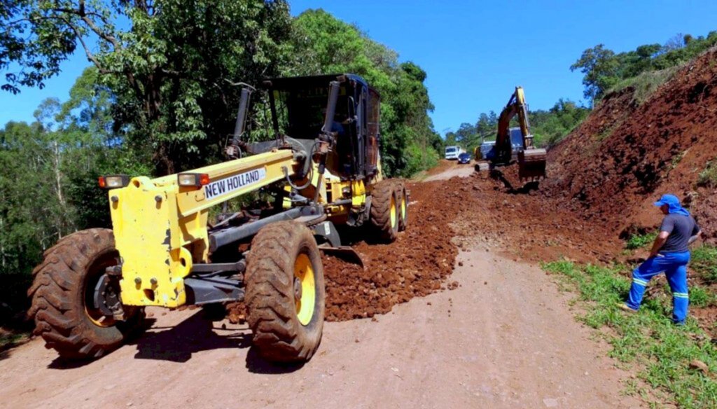 Obras em São Bernardino