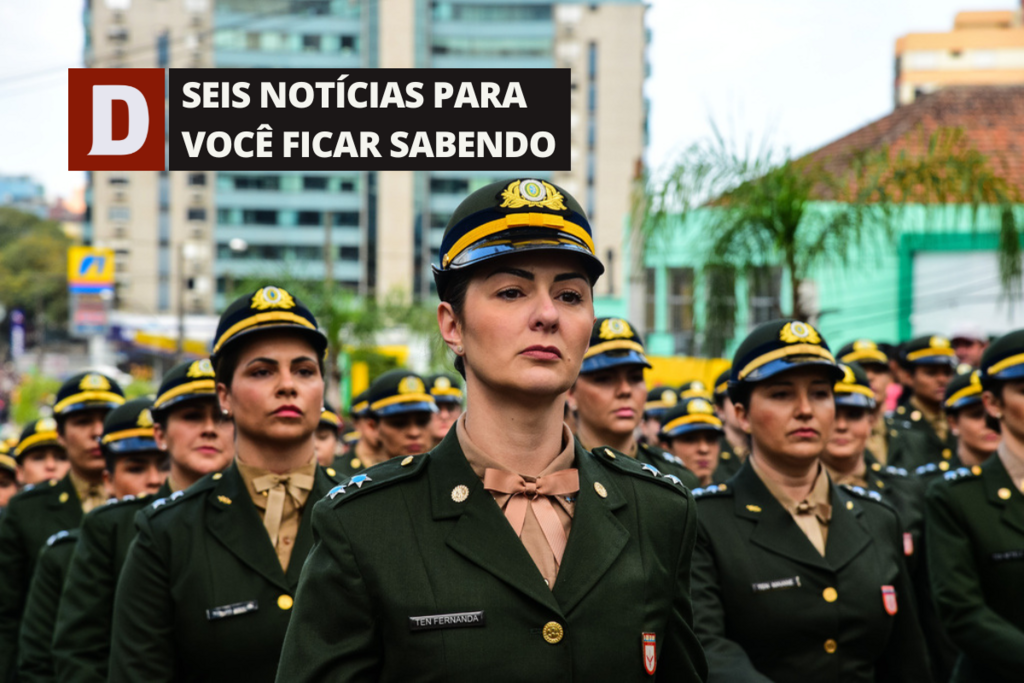  Santa Maria está na lista de cidades que receberão o primeiro alistamento militar feminino e outras 5 notícias