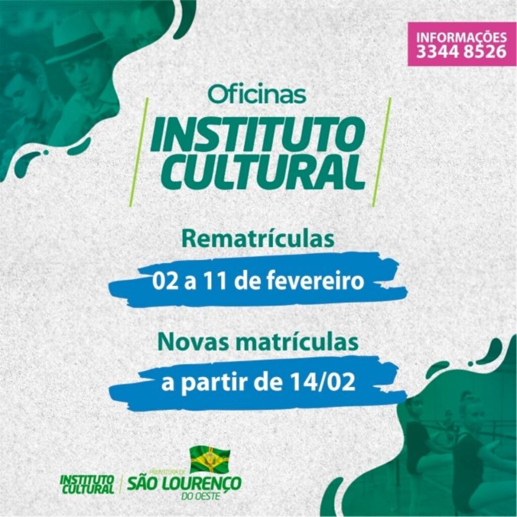 Retorno das oficinas do Instituto Cultural