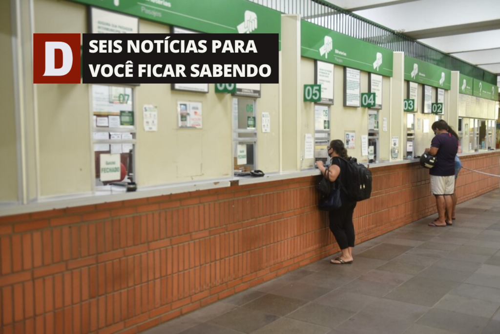 Após 10 dias, telefones voltam a funcionar na Estação Rodoviária de Santa Maria e outras 5 notícias