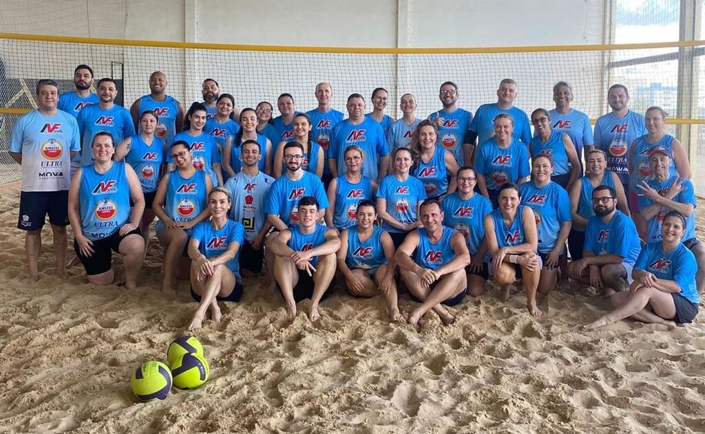 Foto: AVF (Divulgação) - Confraternização ocorreu no Recanto Beach Sports e Lazer