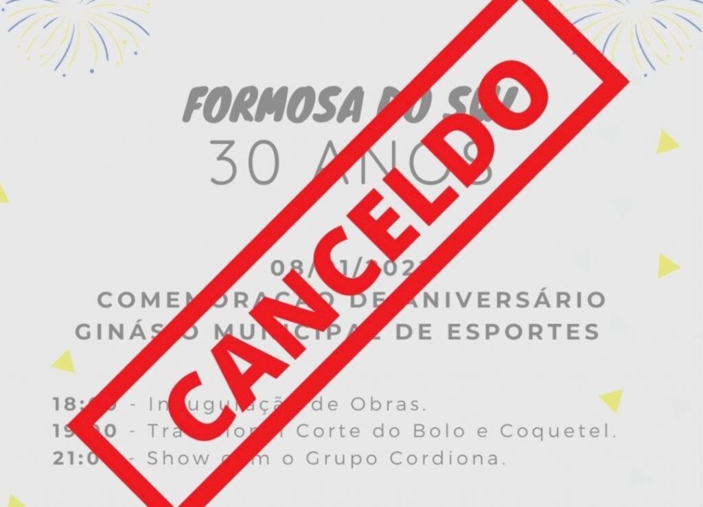 Evento cancelado