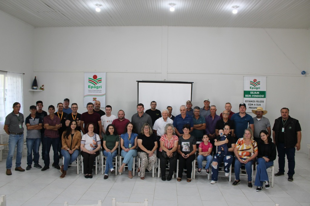 Epagri promove evento de prestação de contas para os agricultores de Otacílio Costa