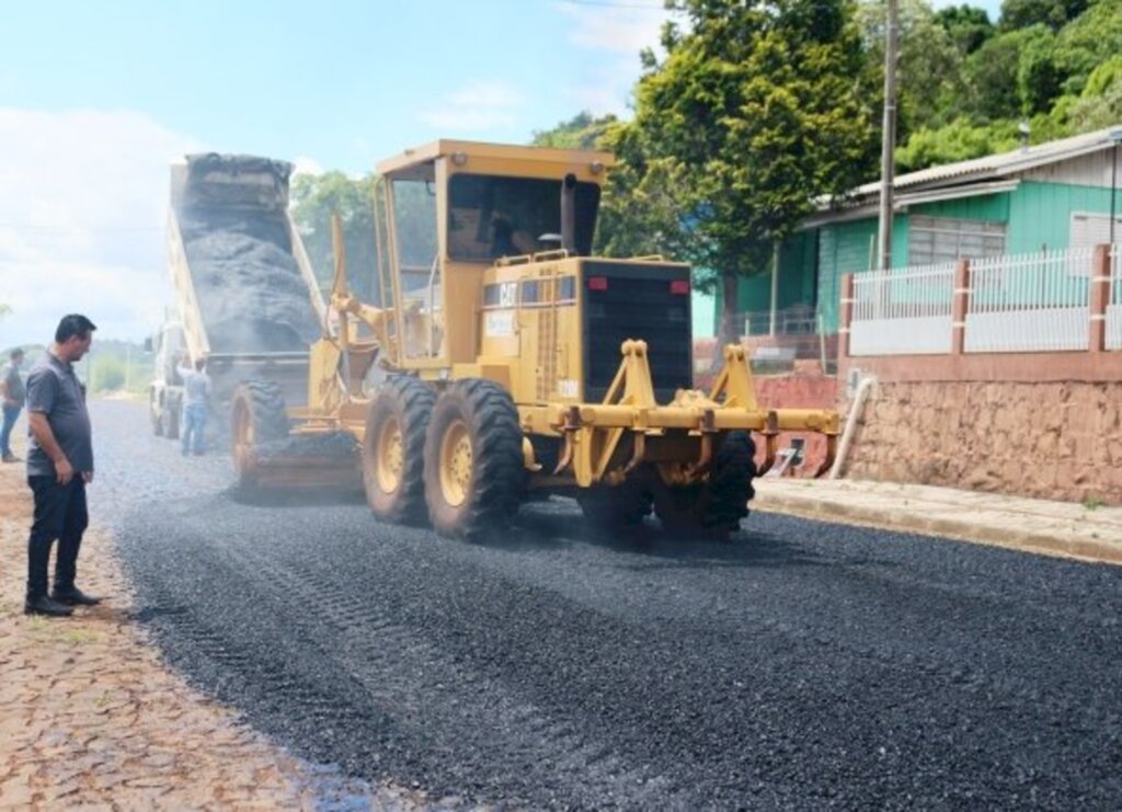 Investimento em pavimentação