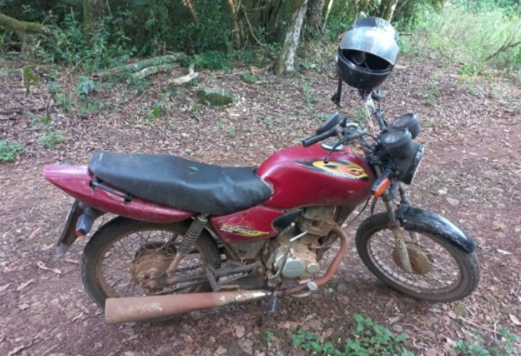 Polícia Militar localiza motocicleta furtada em Mondaí