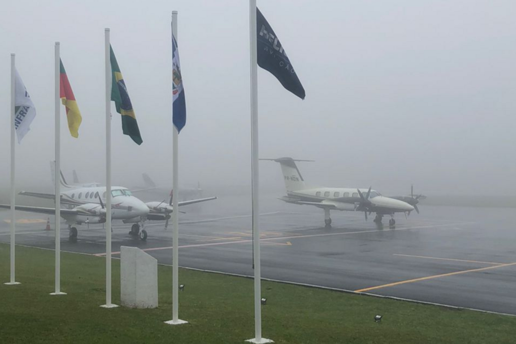 Santa-mariense que estava em aeroporto uma hora antes da queda de avião relata momentos após o acidente em Gramado