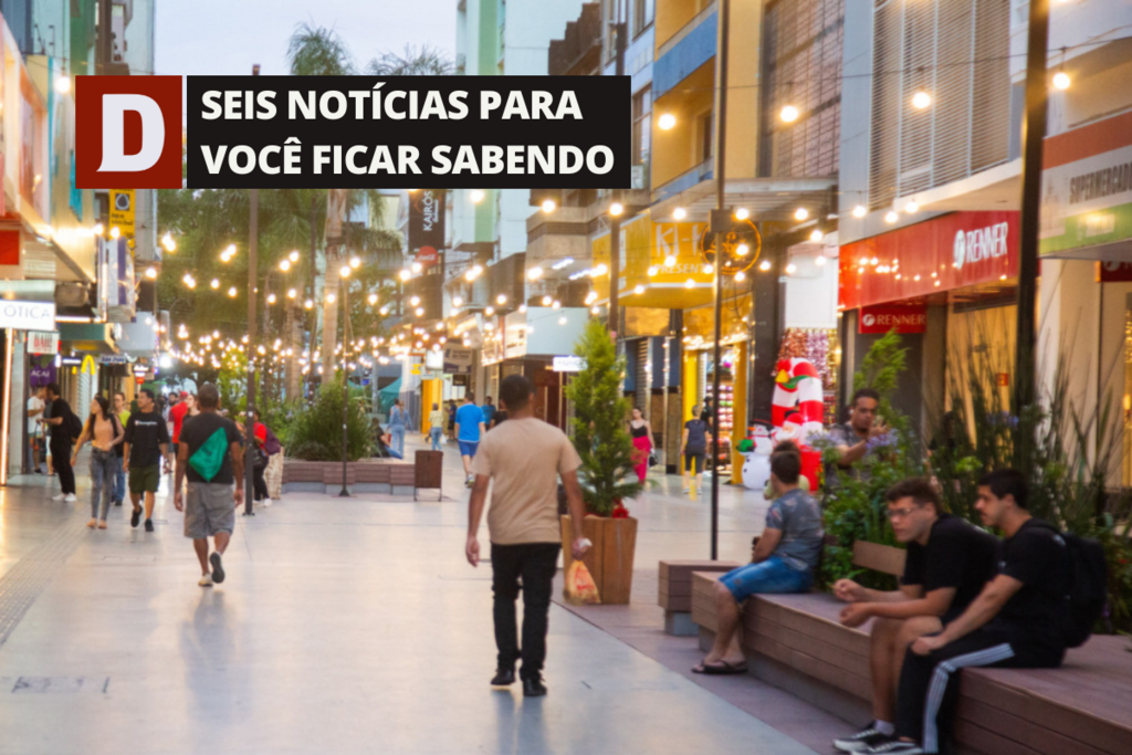 Confira o que abre e o que fecha no feriado de Natal em Santa Maria e outras 5 notícias