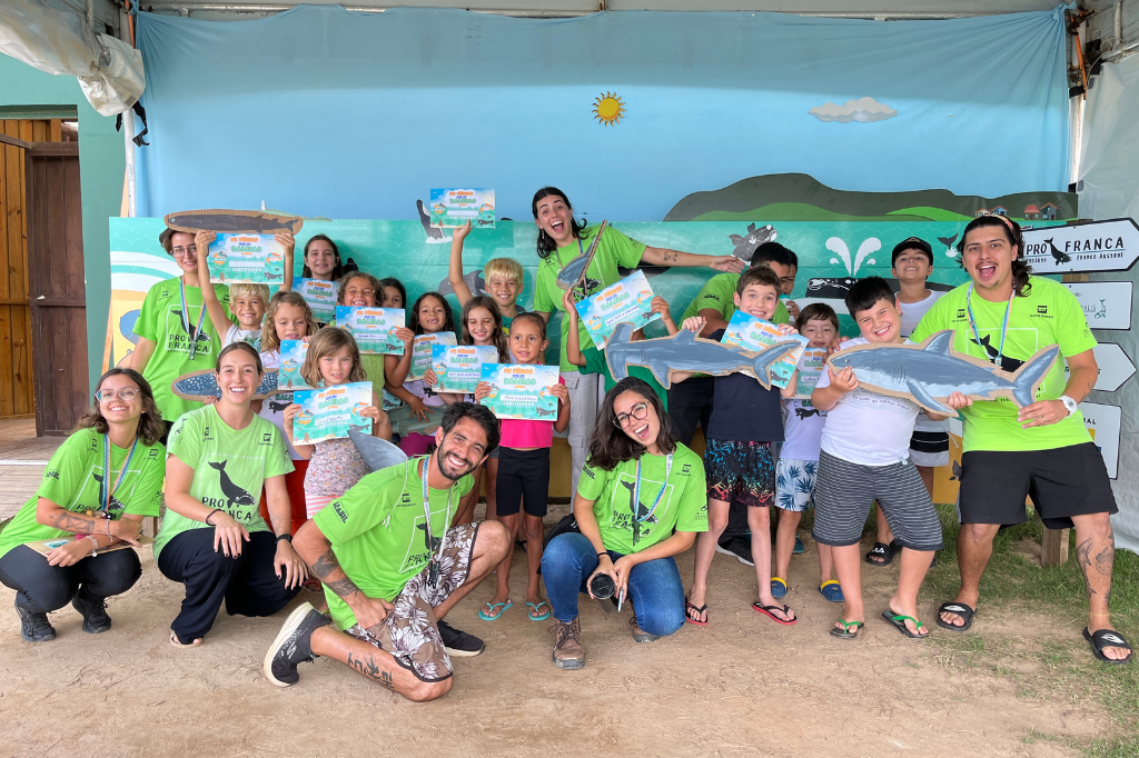 De Férias com as Baleias: ProFRANCA abre inscrições para programa gratuito de Educação Ambiental infantil em Imbituba