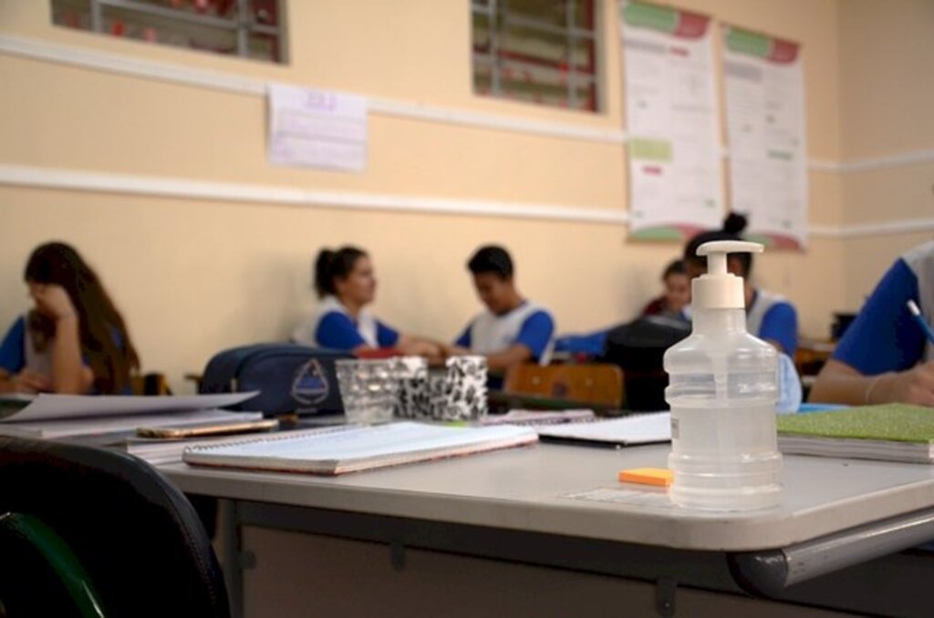 100% de ocupação das salas de aula