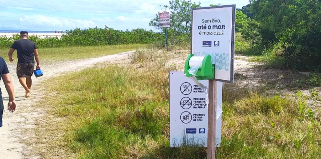 São Francisco do Sul intensifica conscientização ambiental nas praias com Bandeira Azul