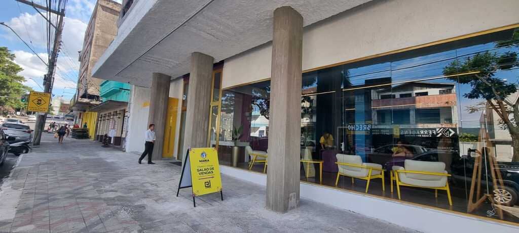 Foto: Construtora Jobim (Divulgação) - Showroom no térreo do edifício da Avenida Rio Branco funcionará diariamente das 9h às 18h