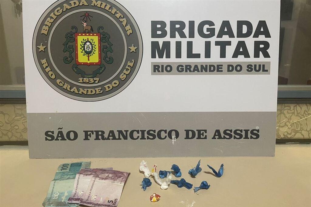 Homem é preso por tráfico de drogas em São Francisco de Assis