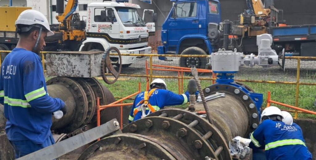 Águas de Joinville finaliza obras na ETA Cubatão e inicia recuperação gradativa do abastecimento