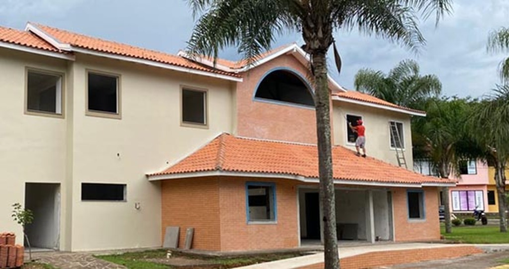 Nova sede em construção