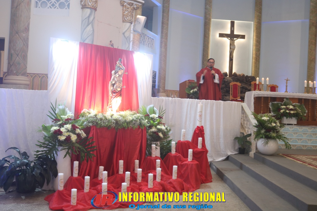 FESTA RELIGIOSA EM PRAIA GRANDE  REÚNE FIÉIS DO PADROEIRO SÃO SEBASTIÃO