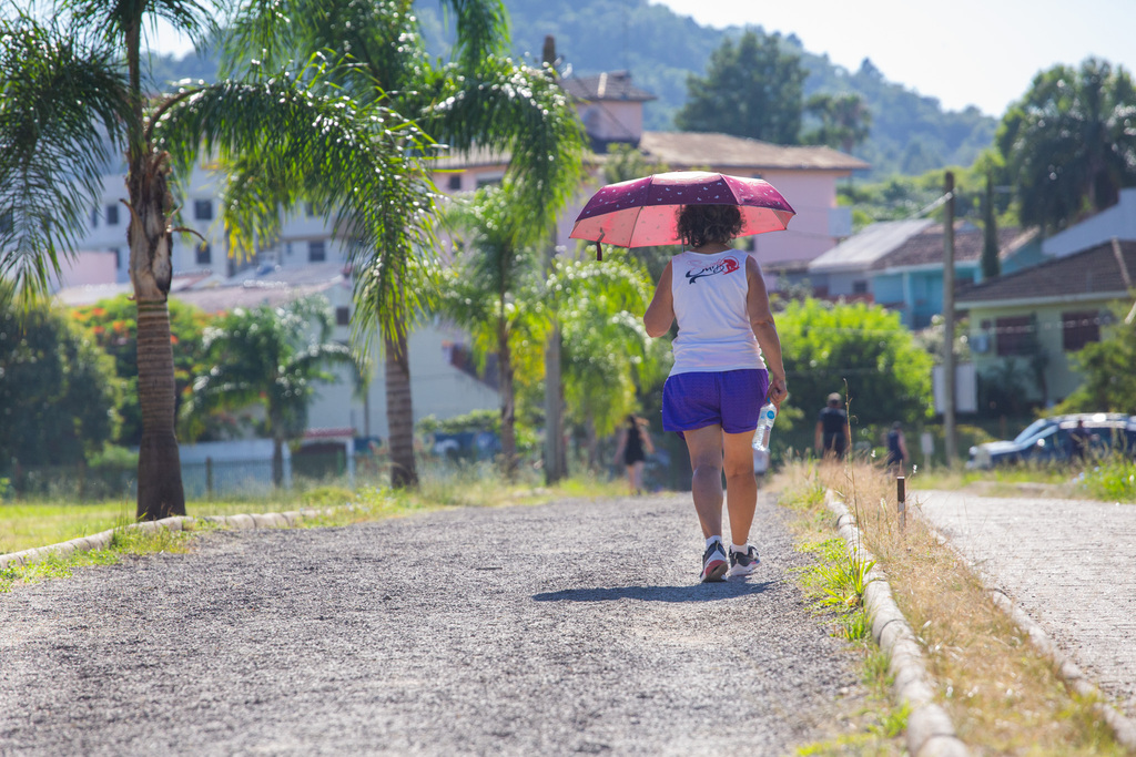 Com máxima acima dos 38°C, Santa Maria registra o dia mais quente do ano