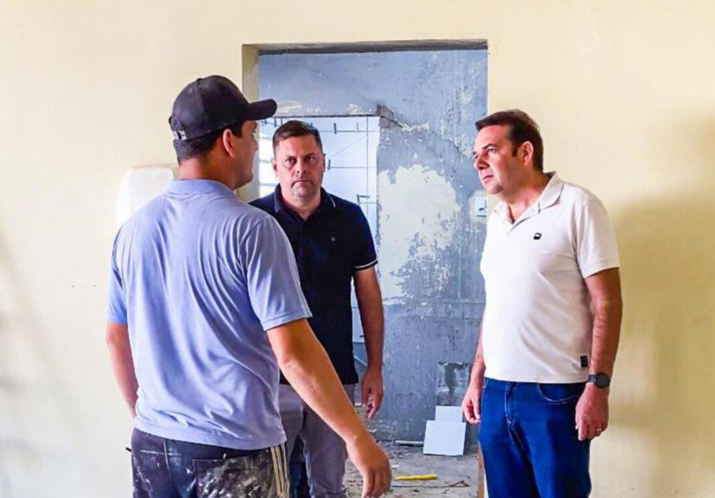 CEI PARAÍSO DA CRIANÇA DE SÃO JOÃO DO SUL ESTÁ RECEBENDO REFORMA