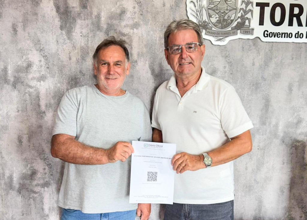 OSMAR PEREIRA RAMOS ASSUME A SECRETARIA  DA PESCA EM PASSO DE TORRES