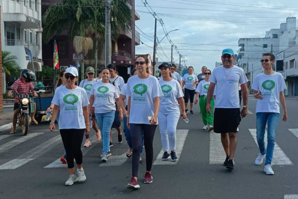 Caminhada da Gratidão encerra programação do Janeiro Branco em Sombrio