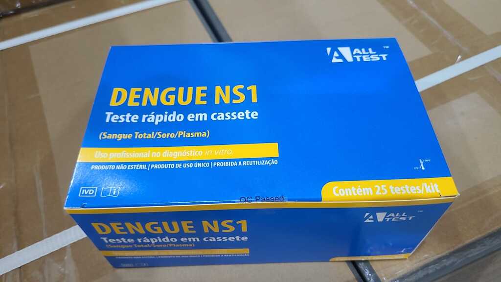 Saúde distribui testes rápidos para diagnóstico da dengue em SC