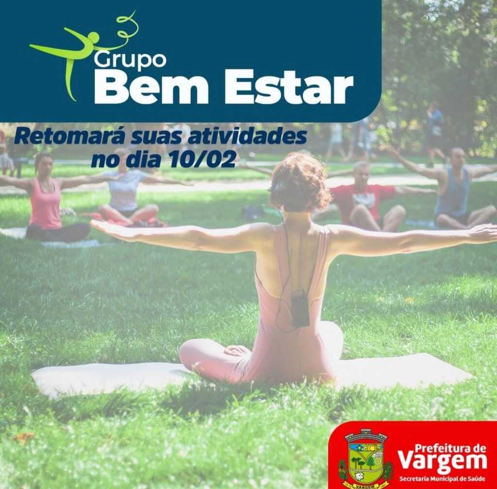 Grupo Bem Estar retorna suas atividades em Vargem