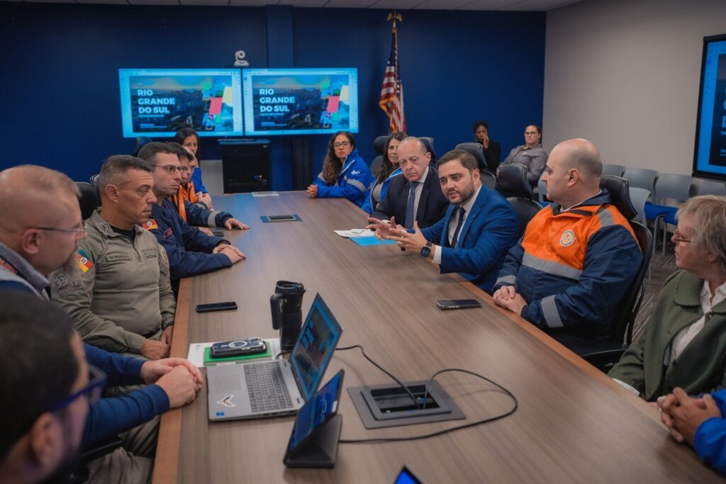 Vice-governador visita agência federal de gestão de emergências no Estados Unidos