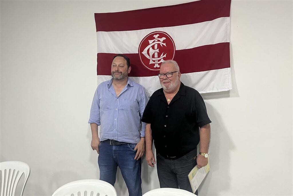 Foto: Gilson Alves - Desde o último dia 2 de dezembro, José Alípio Marques de Oliveira (à direita) assumiu interinamente o clube. Pedro Della Pasqua (à esquerda) deve reassumir o cargo nesta terça-feira