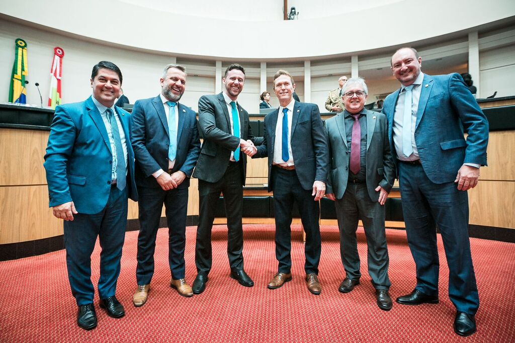 VOLNEI WEBER É O NOVO LÍDER DA BANCADA DO MDB