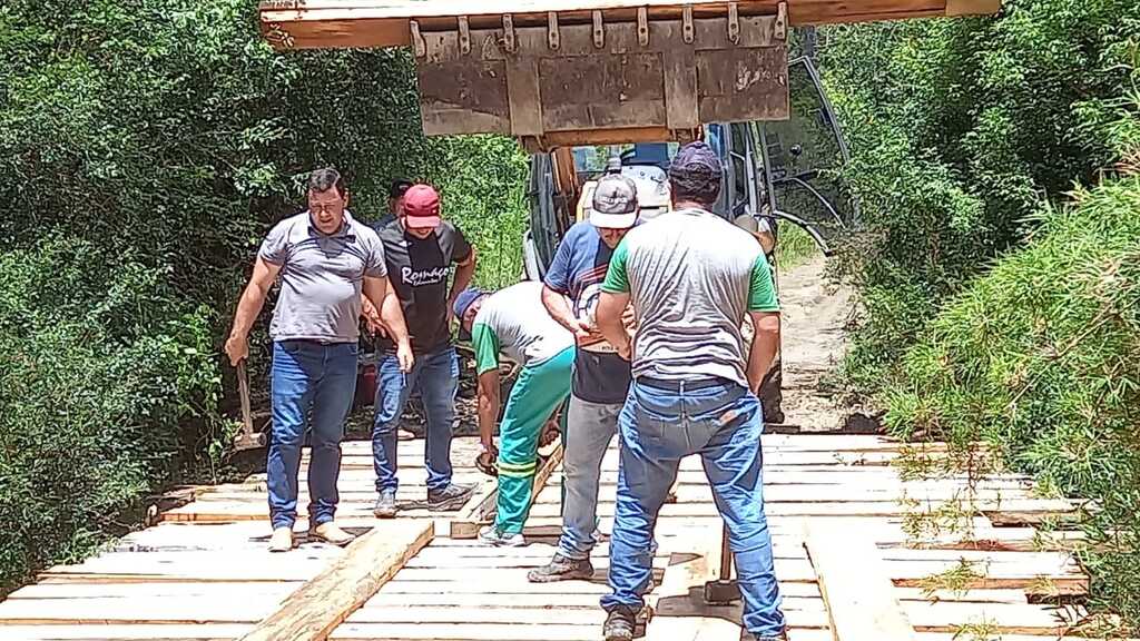 Revitalização da Ponte sobre o Rio Invernadinha garante segurança e mobilidade para a comunidade