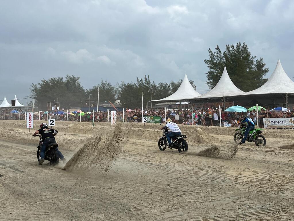 ARRANCADÃO DE MOTOS ACONTECE SÁBADO E DOMINGO NA PRAIA DA CAÇAMBA EM ARROIO DO SILVA