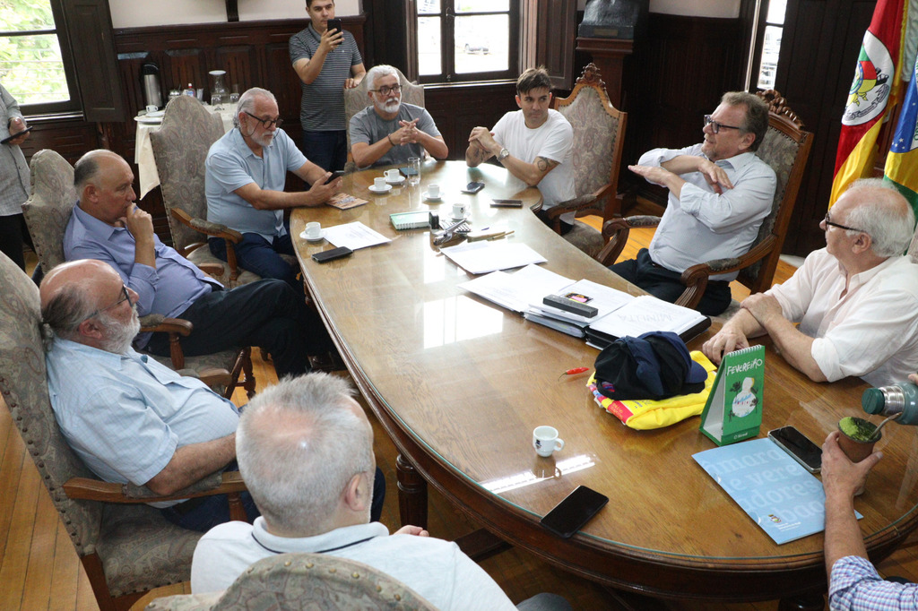 Primeira visita do presidente da Assembleia Legislativa é a Prefeitura de Bagé