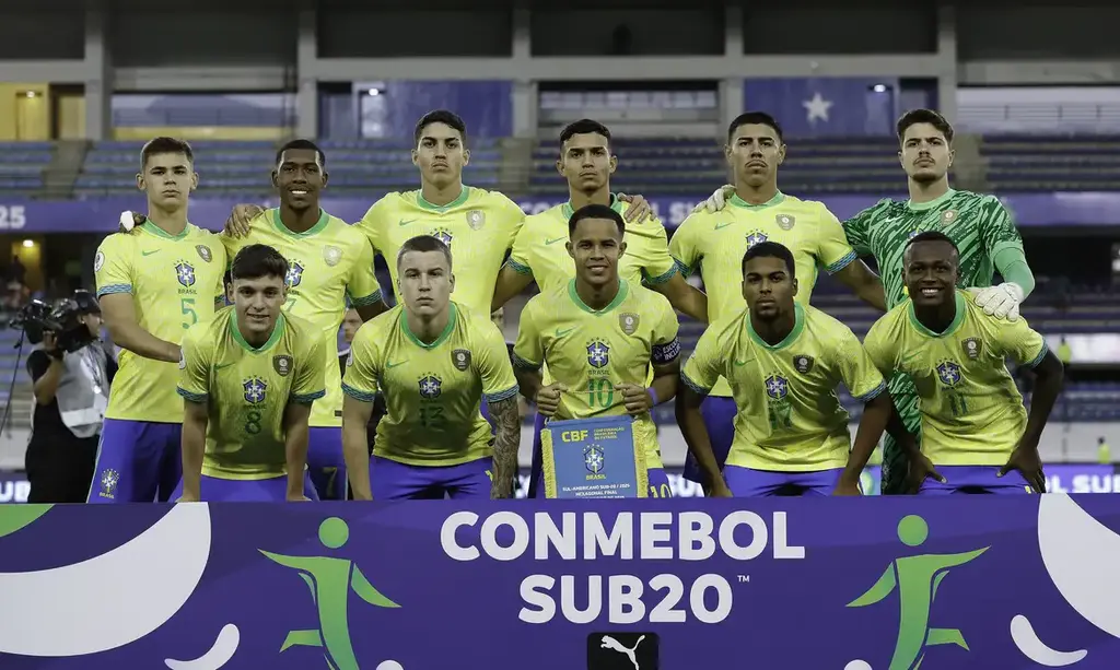 Brasil enfrenta a Colômbia mirando vaga para o Mundial Sub-20