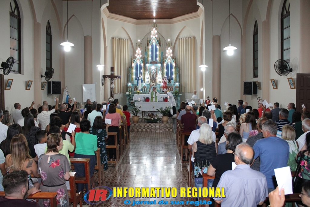 SUCESSO NA FESTA RELIGIOSA EM PASSO MAGNUS - SÃO JOÃO DO SUL